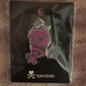 Tokidoki Purple Unicorn Enamel Pin